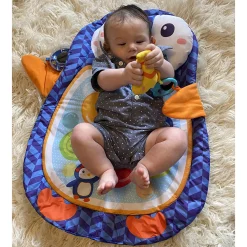 Penguin Tummy Time Playmat