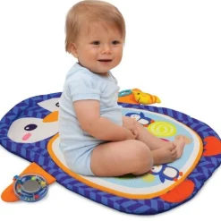 Penguin Tummy Time Playmat
