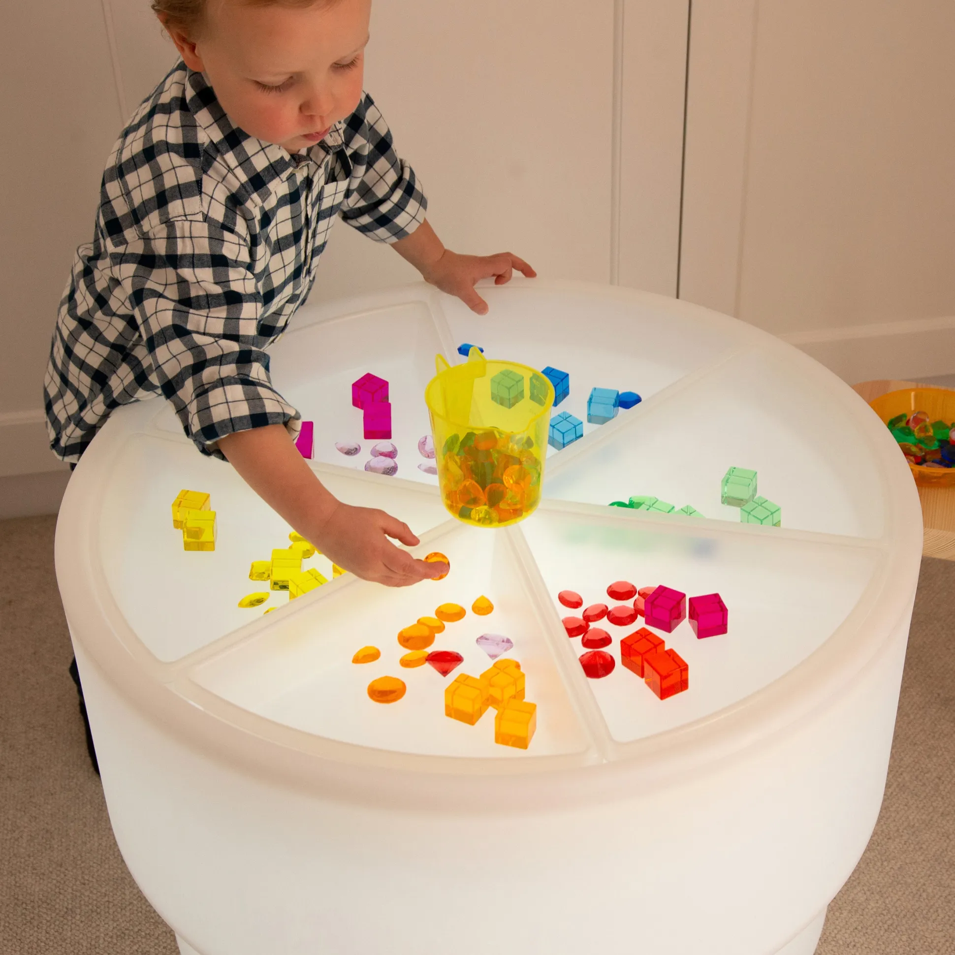 6-Piece Discovery Trays for Sensory Play