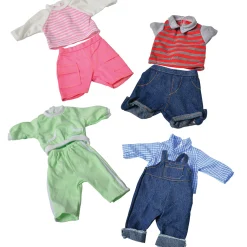 4-Piece Dress-Up Outfit Set for 12"-14" Baby Dolls