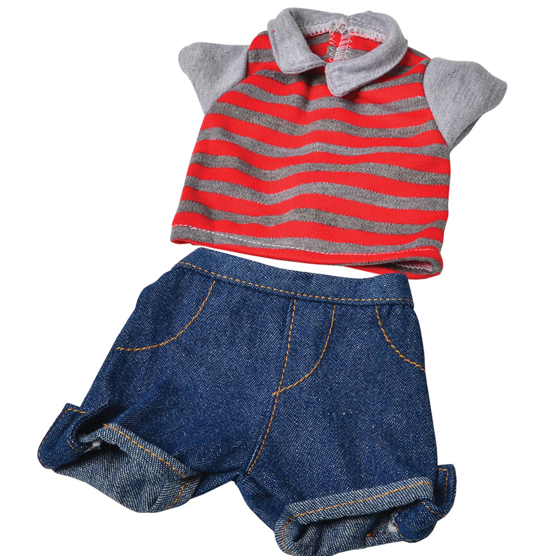 4-Piece Dress-Up Outfit Set for 12"-14" Baby Dolls