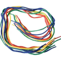 258-Piece Giant Transparent String Beads Set | 250 Light Table Lacing Beads with 8 Tipped Laces