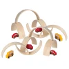 10-Piece Hardwood Unit Block Arch Set