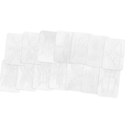 16-Piece Insect Rubbing Plates Set | Hands-On Texture Art & STEM Craft Kit