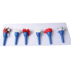6-Piece Textured Fabric Brushes