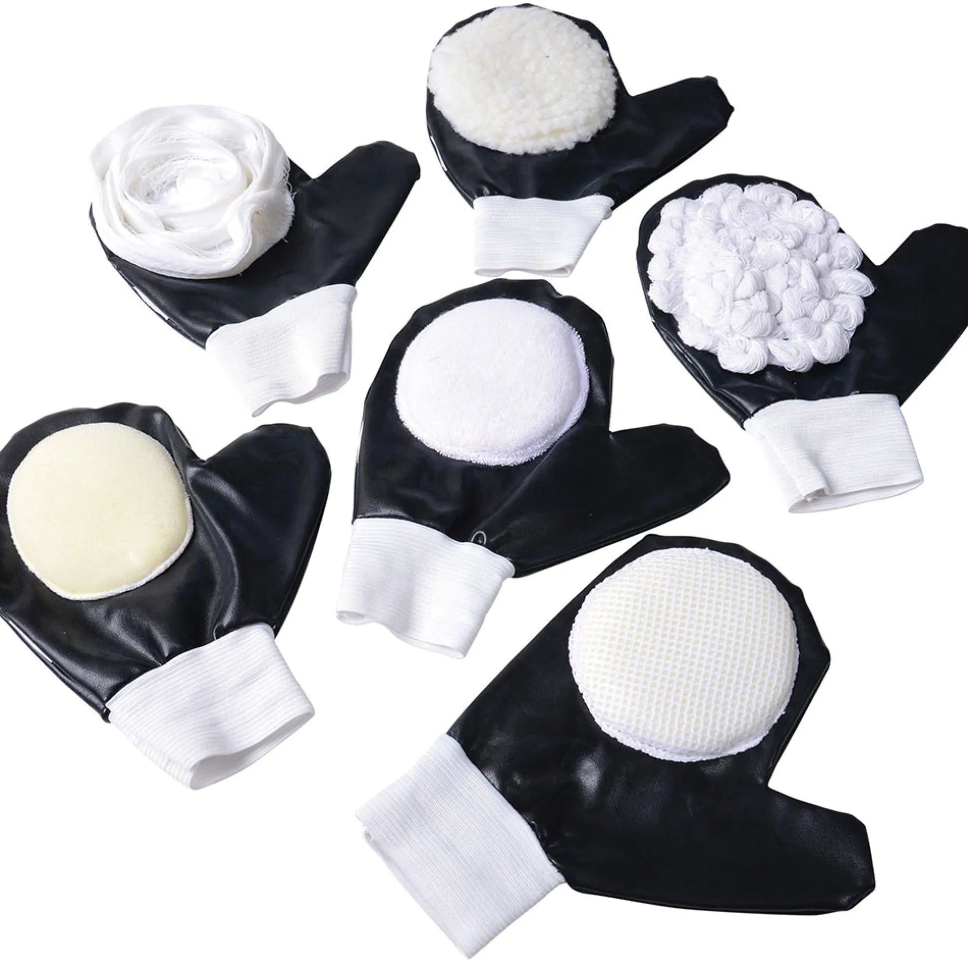 6-Piece Textured Painting Mitts