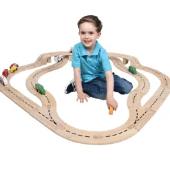 10-Piece Wooden Community Vehicle Set