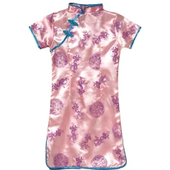 Pink Satin Celebration Robe | East Asia