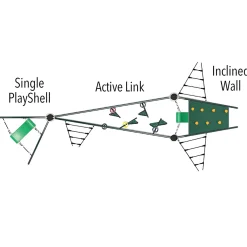 Pinta Outdoor Playground Structure