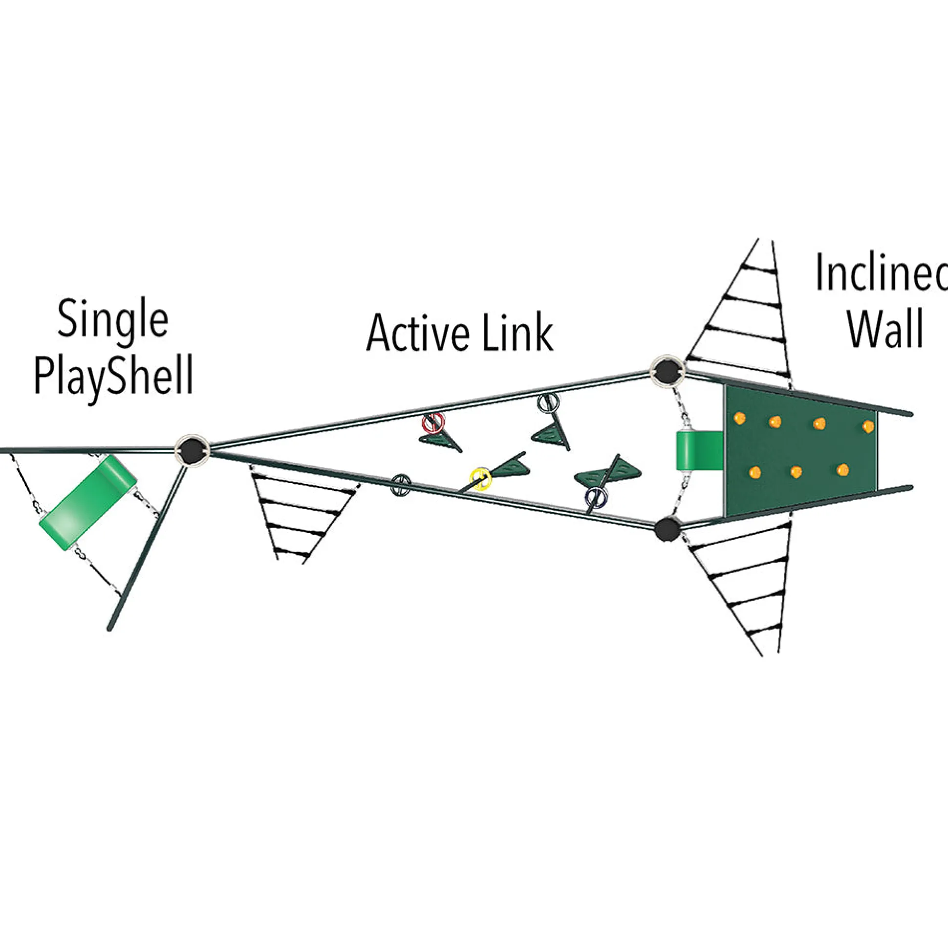 Pinta Outdoor Playground Structure