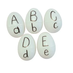 Plastic Eggs - 50 Pieces
