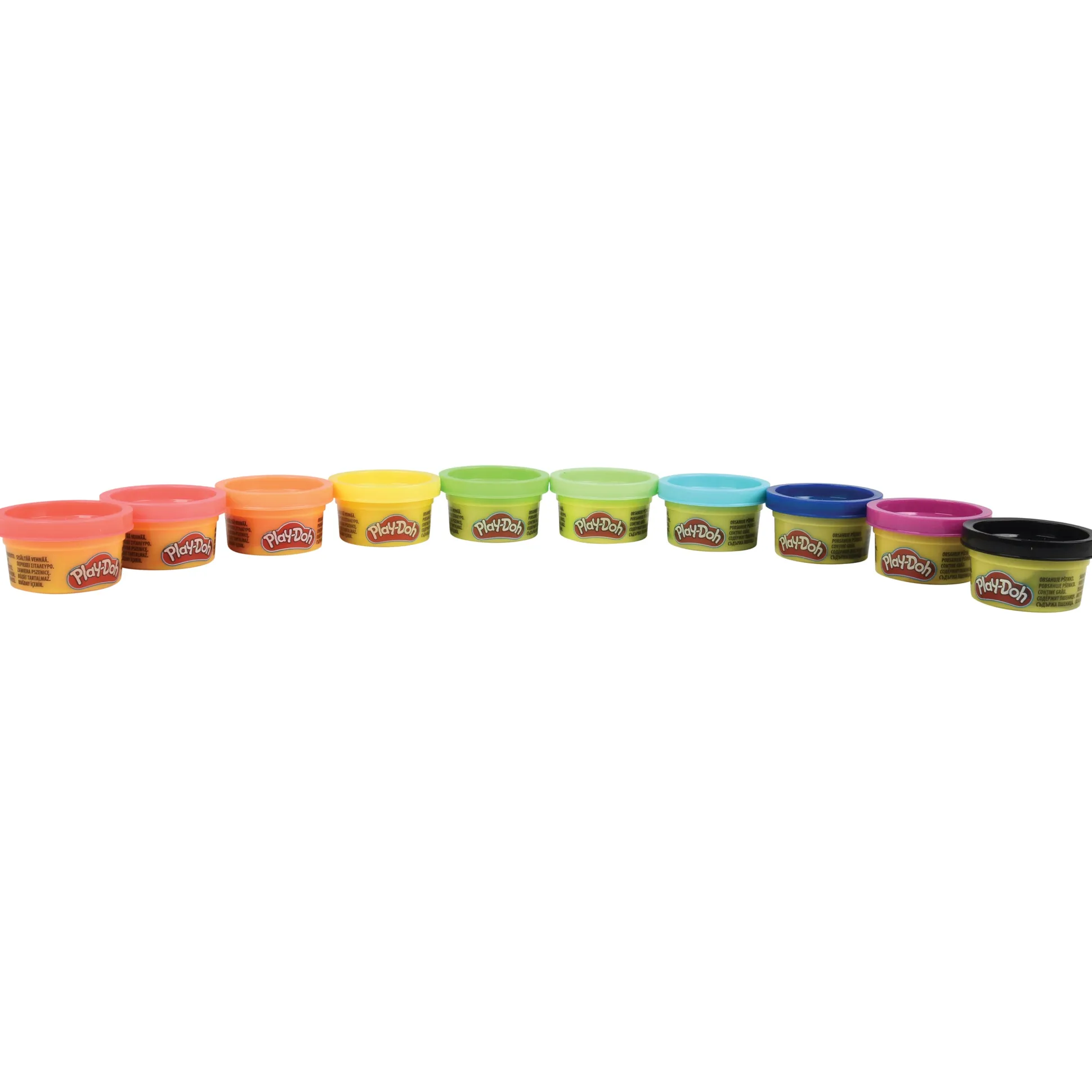 Play-Doh Mini Dough Classroom Pack – 10 Individual Tubs for Ages 2+