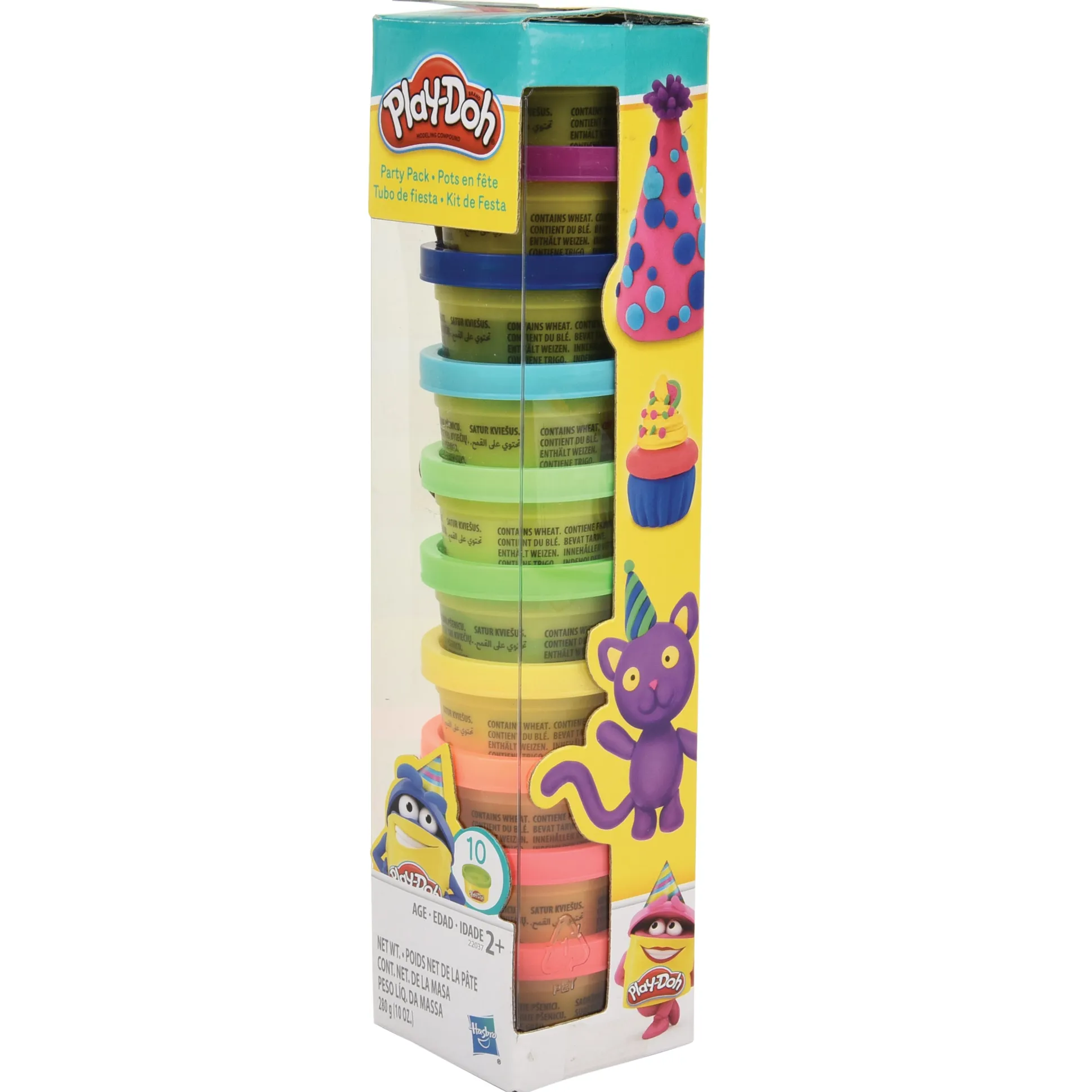 Play-Doh Mini Dough Classroom Pack – 10 Individual Tubs for Ages 2+