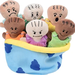 Plush Diverse Expression Baby Dolls | Cuddly Emotional Learning Dolls