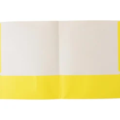 2 Pocket Economy Portfolio - 1 Folder, Assorted Colors