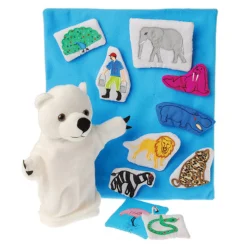 Polar Bear....What Do You Hear? Puppet & Props*