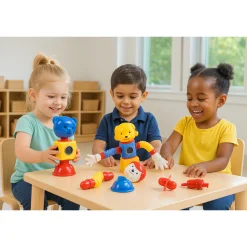 Popping Pals STEM Construction Set | 75-Piece Snap & Bend Building Toy for Creative Play and Early Engineering
