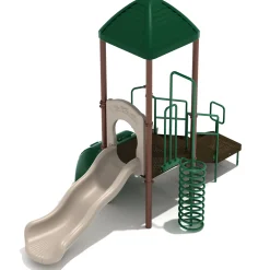 Port Liberty ADA-Compliant Playground Structure | 36" High Platform with Slide, Climbers & Drum Panel for Ages 2–12