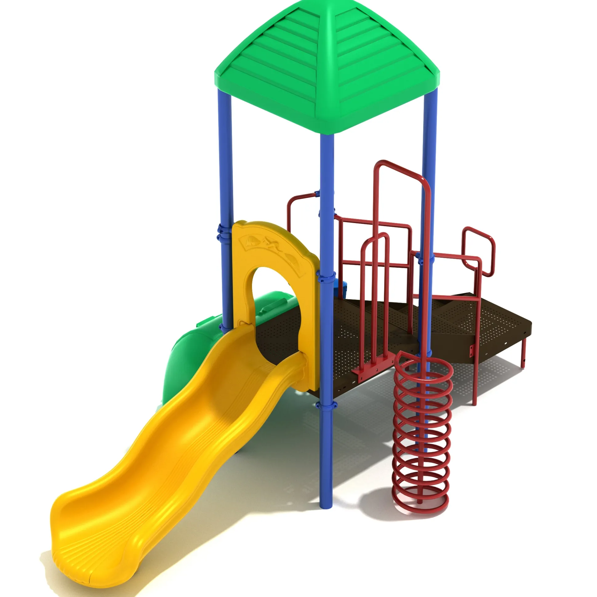 Port Liberty ADA-Compliant Playground Structure | 36" High Platform with Slide, Climbers & Drum Panel for Ages 2–12