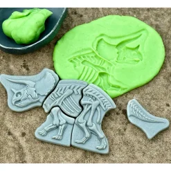 Prehistoric Fossil Dig & Build Set | 6 Dinosaur Skeletons Puzzle Kit