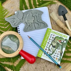 Prehistoric Fossil Dig & Build Set | 6 Dinosaur Skeletons Puzzle Kit