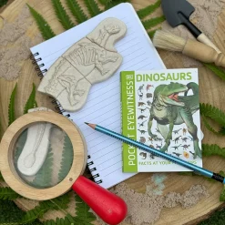 Prehistoric Fossil Dig & Build Set | 6 Dinosaur Skeletons Puzzle Kit