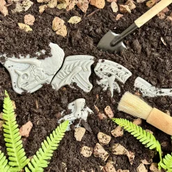 Prehistoric Fossil Dig & Build Set | 6 Dinosaur Skeletons Puzzle Kit
