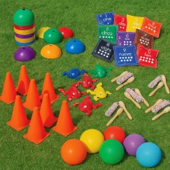 Preschool Classroom Active Play Kit | 72-Piece Gross Motor, Balance & Early Learning Set