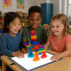 Preschool Size Transparent Building Bricks