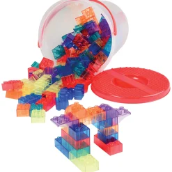 Preschool Size Transparent Building Bricks