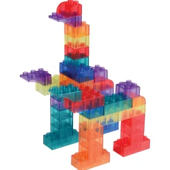 Preschool Size Transparent Building Bricks