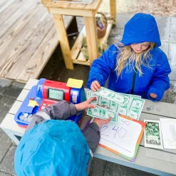Pretend and Play® Teaching Cash Register | Engaging Money Math Games & Play Money Included