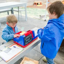 Pretend and Play® Teaching Cash Register | Engaging Money Math Games & Play Money Included