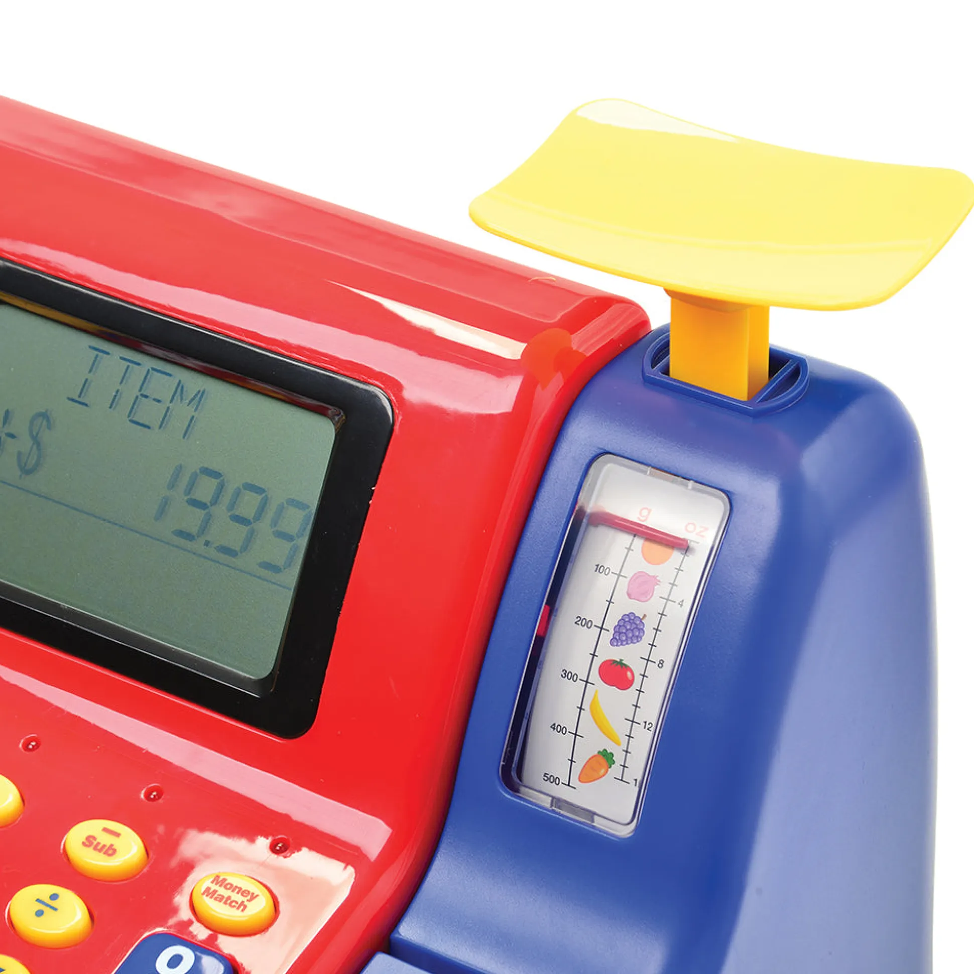 Pretend and Play® Teaching Cash Register | Engaging Money Math Games & Play Money Included