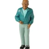 Pretend Play Family African American Grandpa Individual Figure