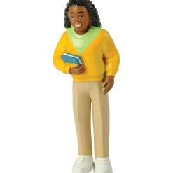 Pretend Play Family African American Sister Individual Figure