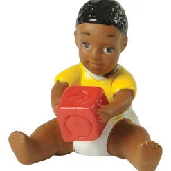 Pretend Play Family African American Baby Individual Figure