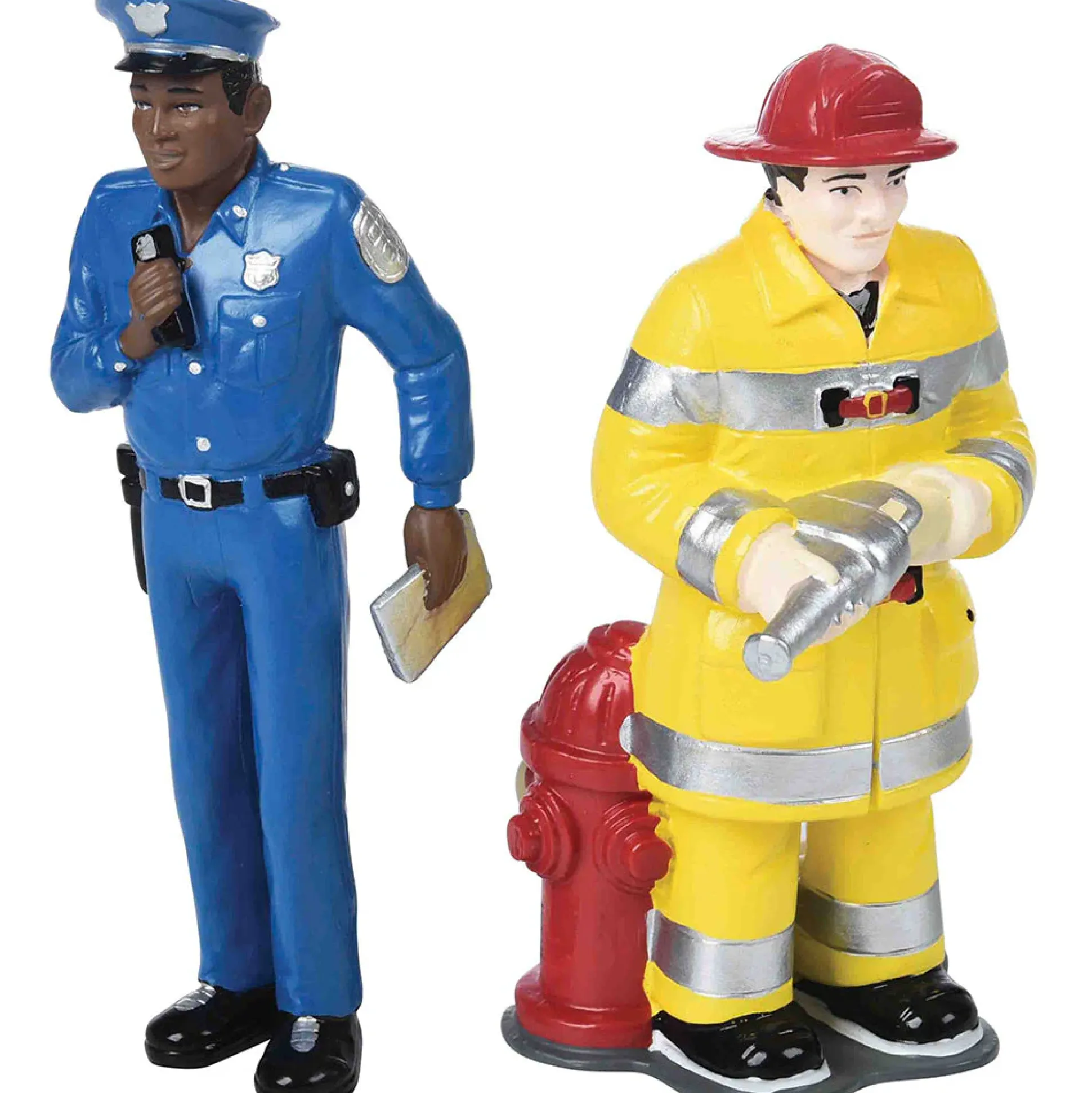 Pretend Professionals Career Figurine Set | 12 Realistic Vinyl Occupation Toys