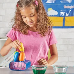 Primary Science Jumbo Eyedroppers with Stand | Fine Motor Skill Tools for Preschool STEM & Sensory Activities