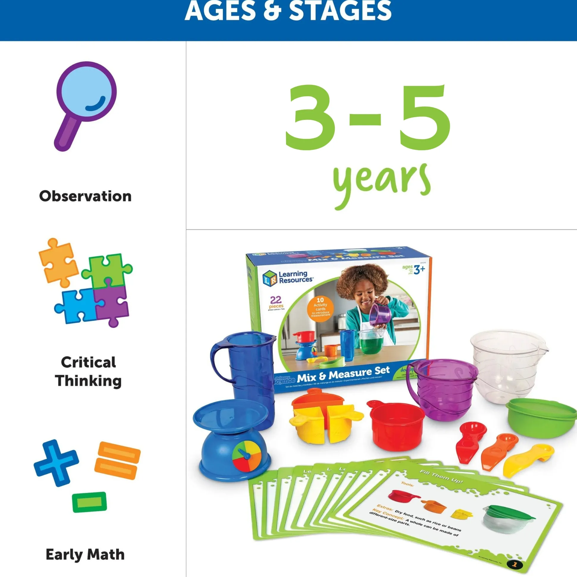 Primary Science Mix and Measure Set