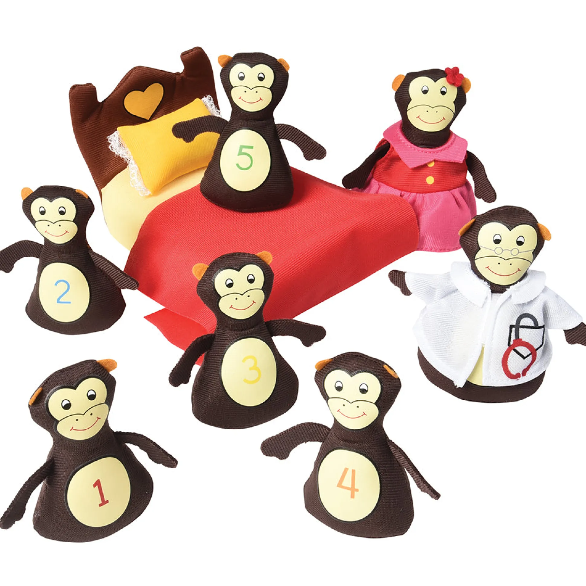 Props For Monkeys Jumping On the Bed