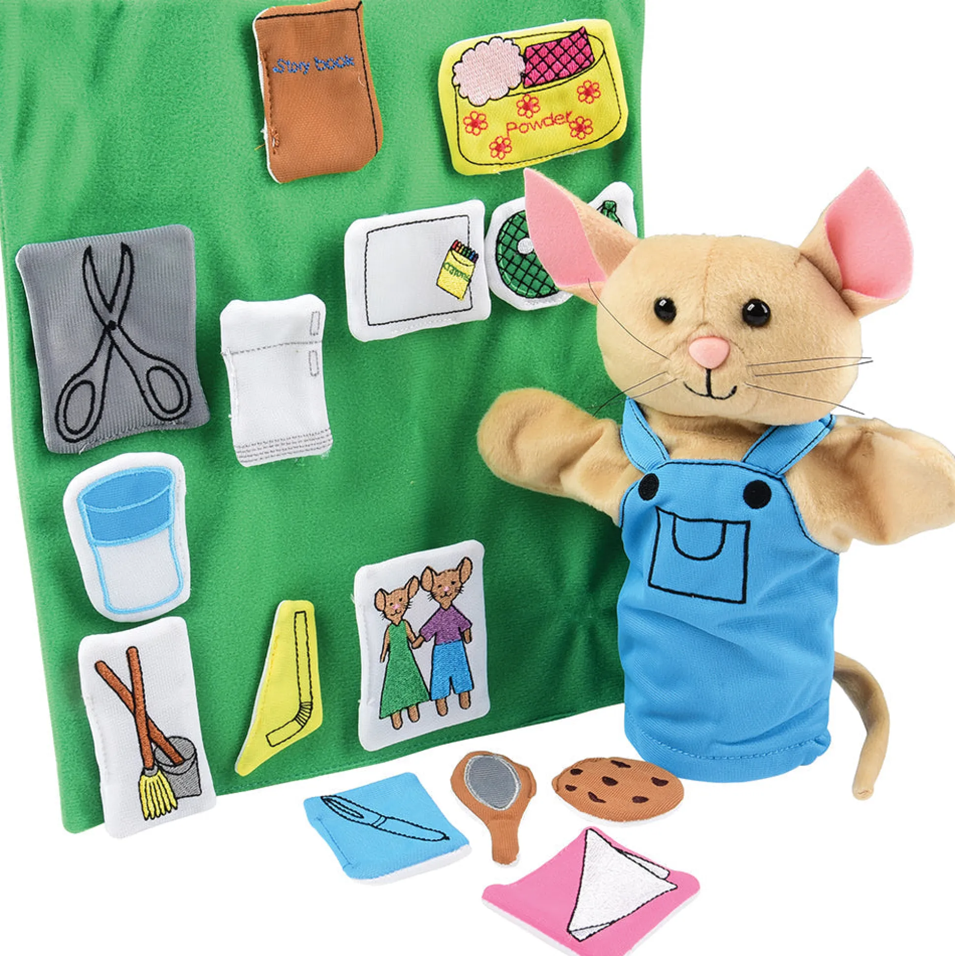 Puppet and Props for If You Give A Mouse A Cookie Book*