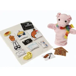 Puppet and Props for If You Give A Pig a Pancake*