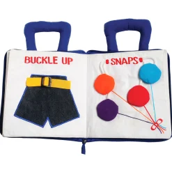 Quiet Book | Sensory Activity Cloth Book