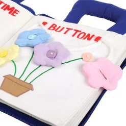 Quiet Book | Sensory Activity Cloth Book