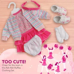 Rah Rah Ruffles Clothing Set