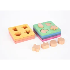 Rainbow Wooden Shape Stacker