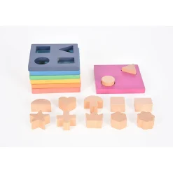 Rainbow Wooden Shape Stacker
