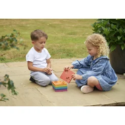 Rainbow Wooden Shape Stacker