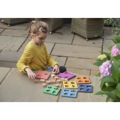 Rainbow Wooden Shape Stacker
